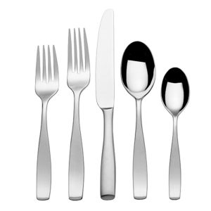 Satin Loft 45 Piece Flatware Set. Service for 8