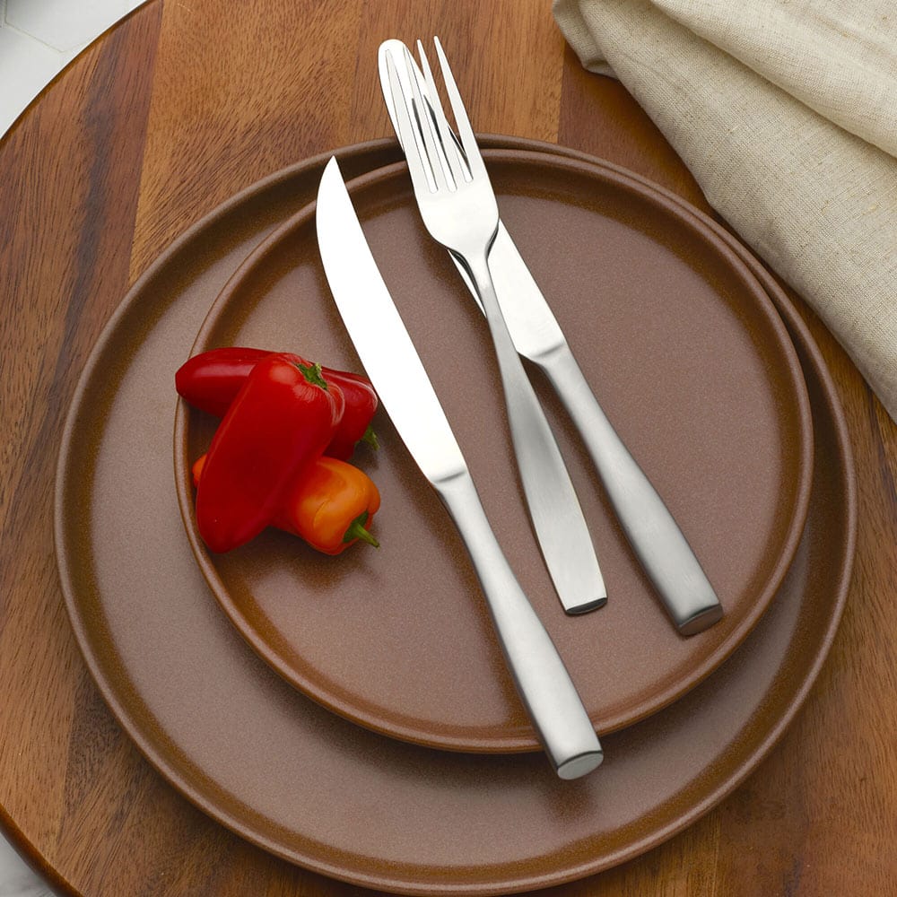 Satin Loft 75 Piece Flatware Set. Service for 12 - Image 7