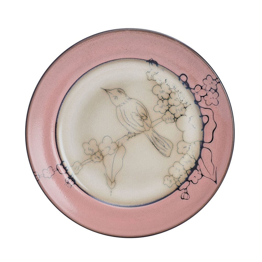 Song Bird Pink 12 Piece Dinnerware Set - Image 5