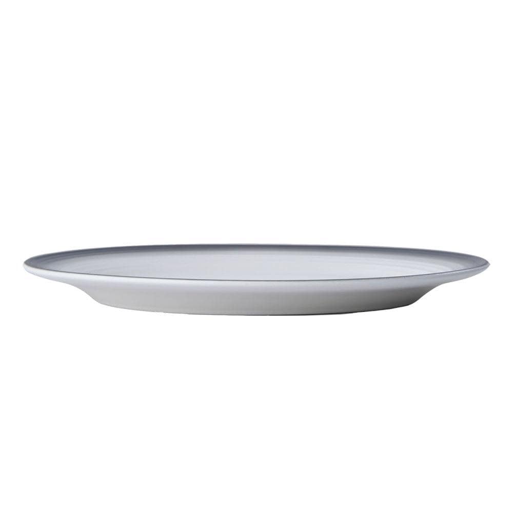 Swirl Ombre Graphite Oval Platter - Image 2