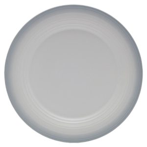 Swirl Ombre Grey Round Platter