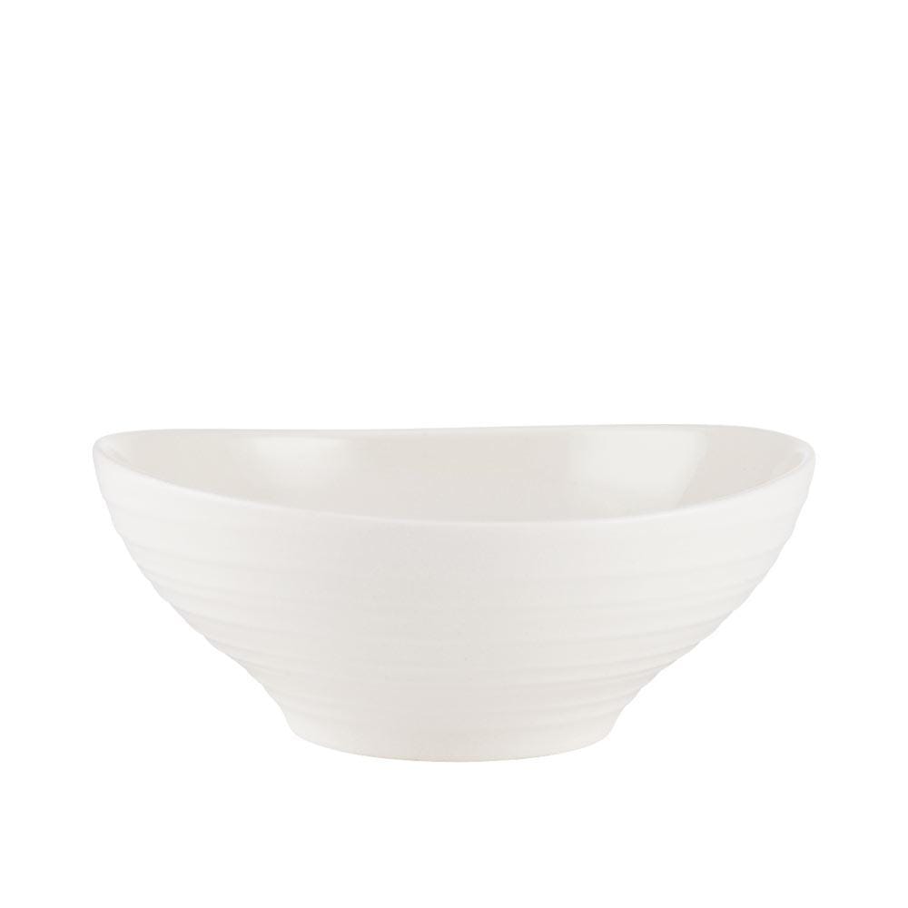 Swirl White 16 Piece Dinnerware Set. Service for 4 - Image 7