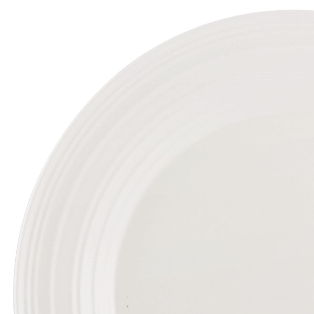 Swirl White 16 Piece Dinnerware Set. Service for 4 - Image 4