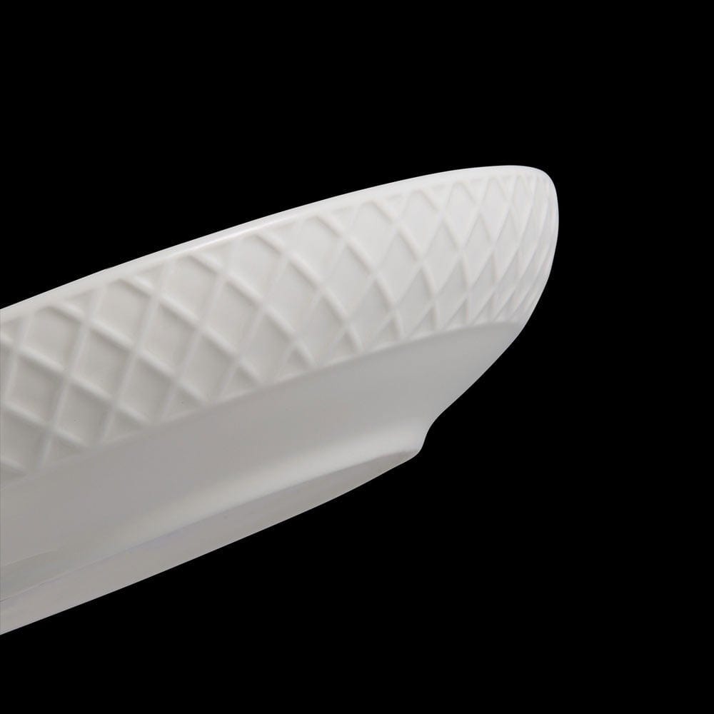 Trellis White Set of 4 Pasta Bowls - Image 3