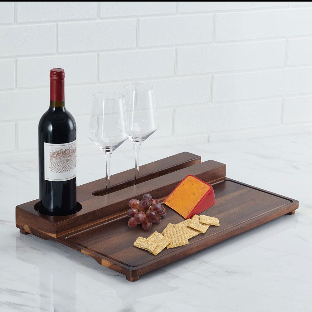 Wine and Charcuterie Wood Serve Tray - Image 2