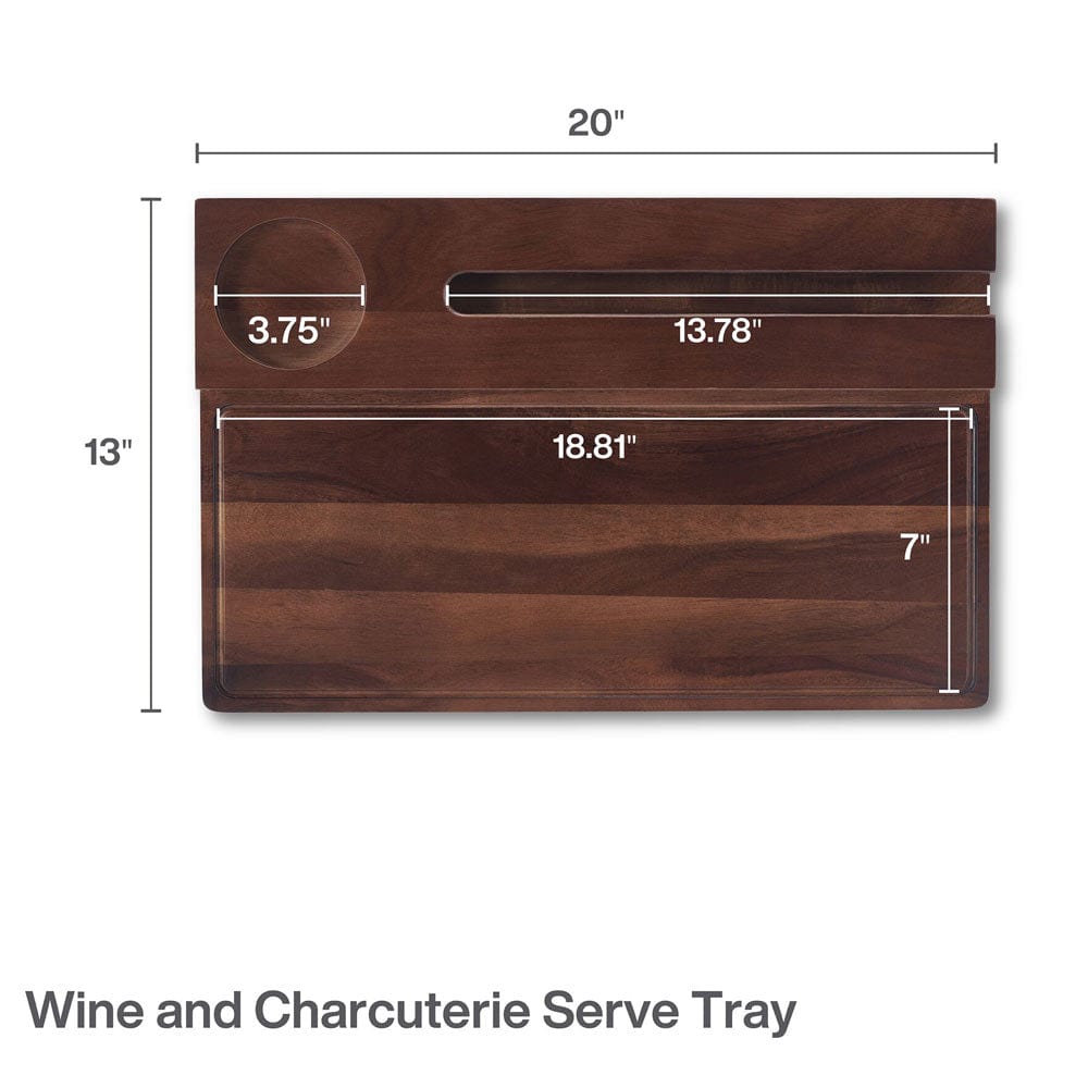 Wine and Charcuterie Wood Serve Tray - Image 4